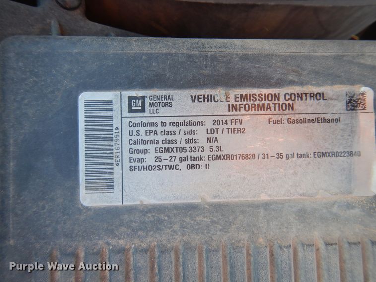 image for item DJ4890 2014 Chevrolet Tahoe  SUV