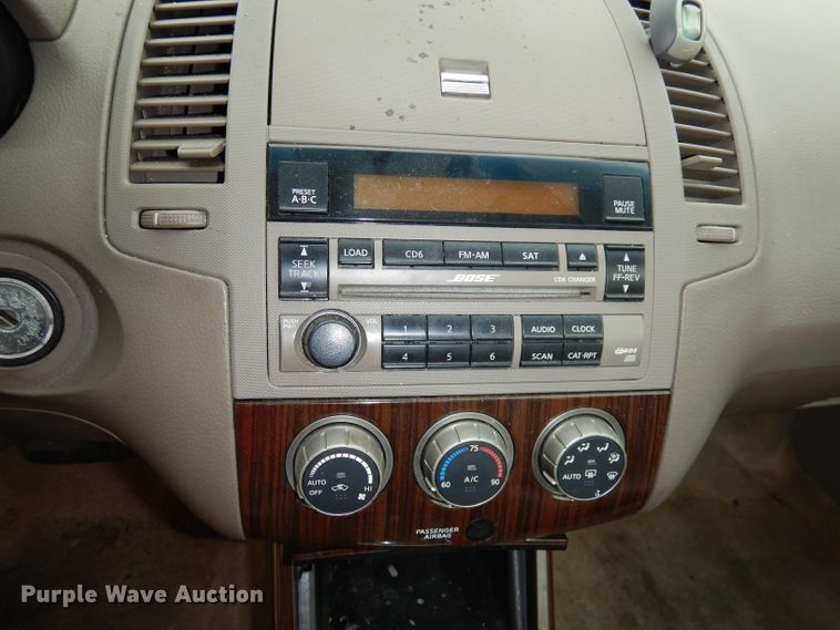 image for item DJ6995 2005 Nissan Altima