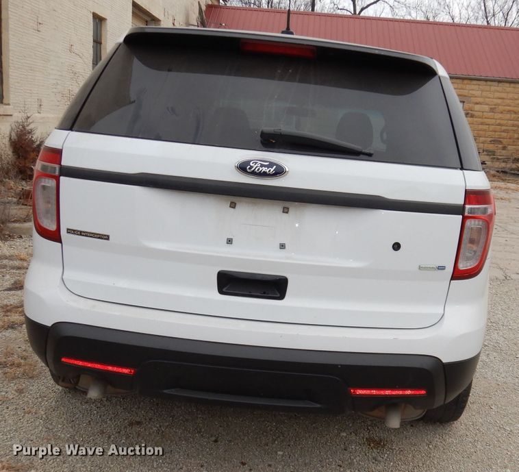 image for item DJ6998 2014 Ford Explorer Police Interceptor  SUV