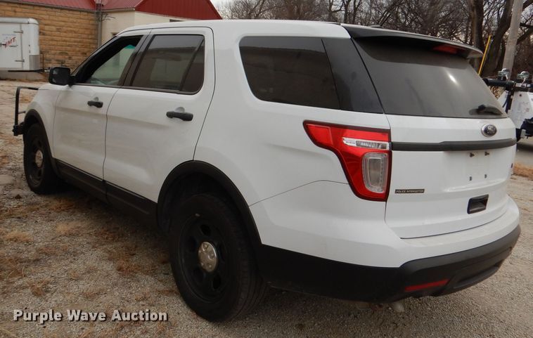image for item DJ6998 2014 Ford Explorer Police Interceptor  SUV