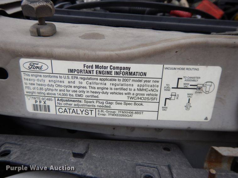 image for item DL2518 2007 Ford E450  shuttle bus