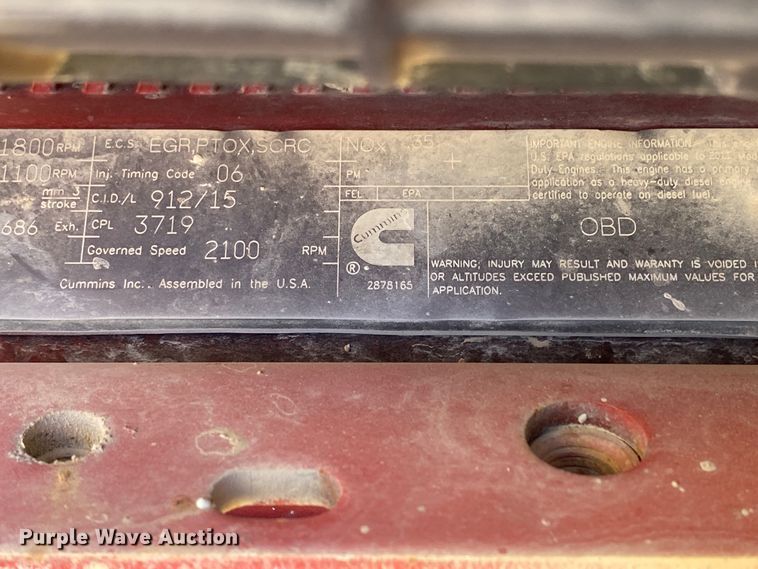 image for item EL9628 2012 Freightliner Coronado  dump truck