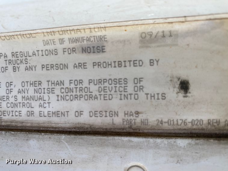 image for item EL9628 2012 Freightliner Coronado  dump truck