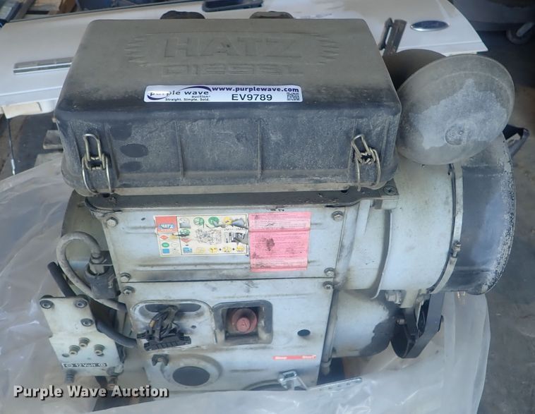 image for item EV9789 Hatz two cylinder diesel engine