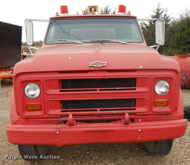 image for item EY9001 1968 Chevrolet 60  pumper fire truck
