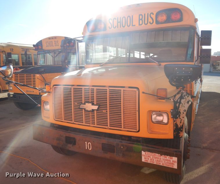 image for item EY9179 1996 Chevrolet  school bus