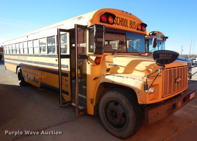 image for item EY9179 1996 Chevrolet  school bus