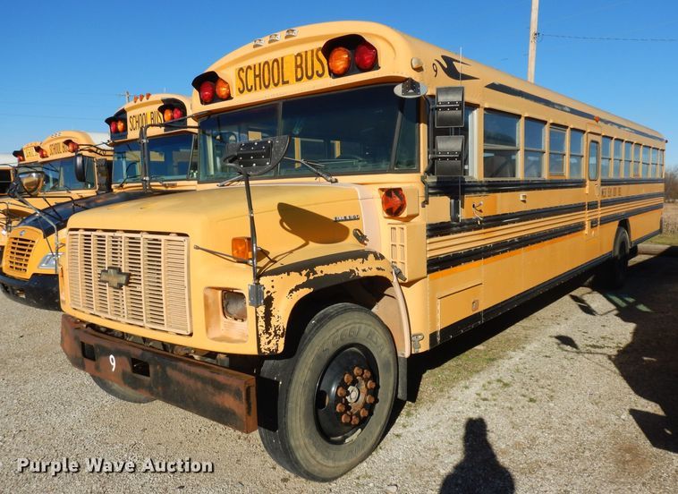 image for item EY9180 1995 Chevrolet  school bus