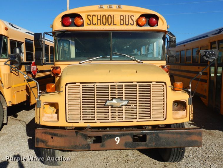 image for item EY9180 1995 Chevrolet  school bus