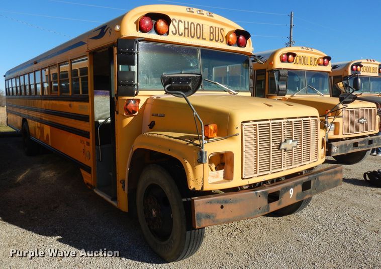 image for item EY9180 1995 Chevrolet  school bus