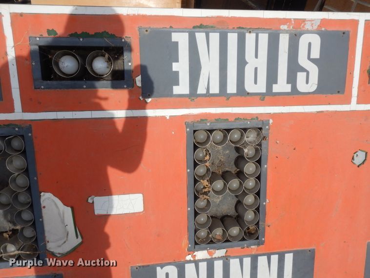 image for item EY9228 Nevco Scoreboard Company 1010 baseball scoreboard