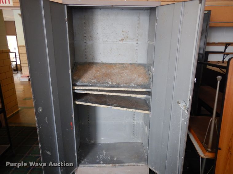 image for item EY9238 (3) steel cabinets