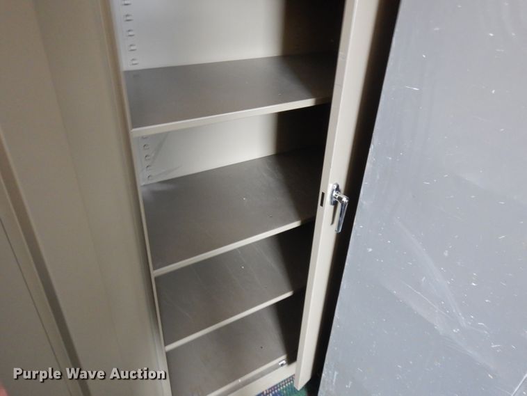 image for item EY9238 (3) steel cabinets