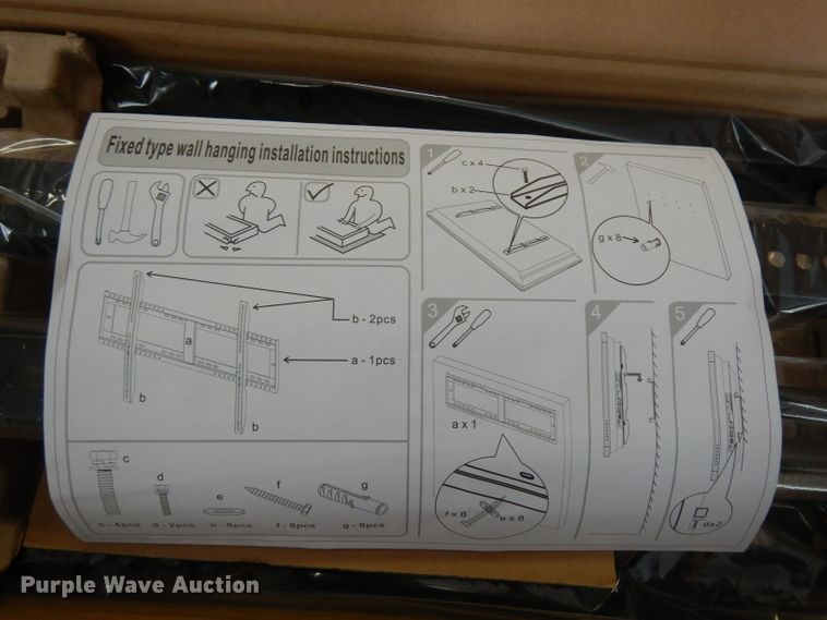 image for item EY9248 (36) wall mount television brackets