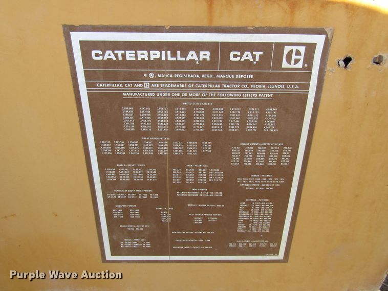 image for item GC9750 1983 Caterpillar 613B  elevating scraper