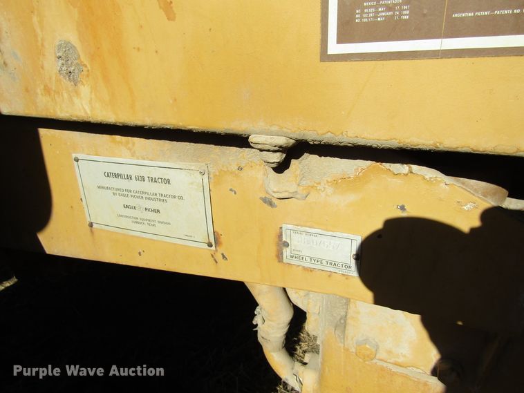 image for item GC9750 1983 Caterpillar 613B  elevating scraper