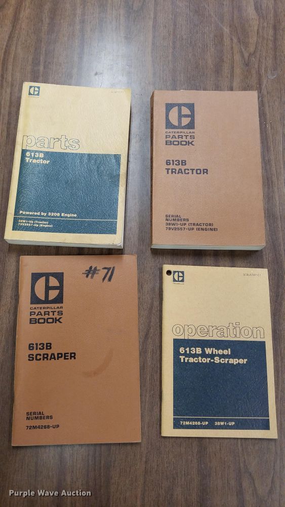 image for item GC9750 1983 Caterpillar 613B  elevating scraper