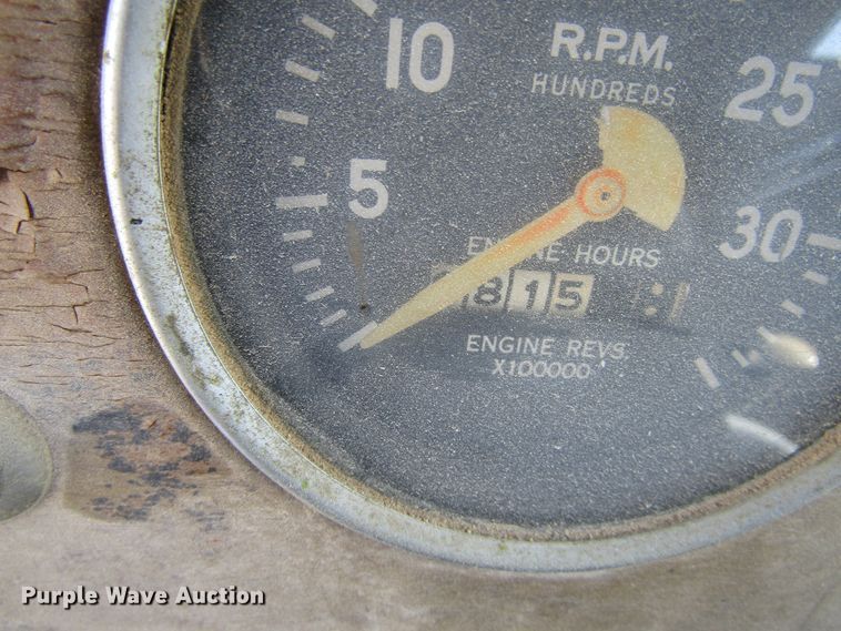 image for item GC9752 1977 International  semi truck with equipment trailer