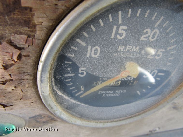 image for item GC9752 1977 International  semi truck with equipment trailer