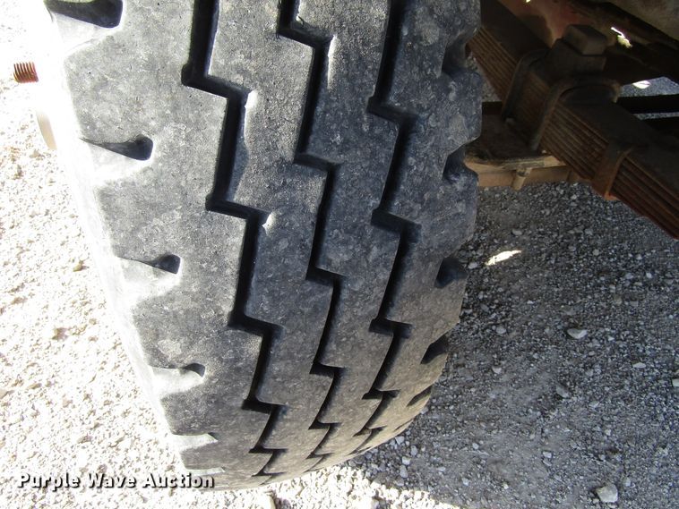 image for item GC9752 1977 International  semi truck with equipment trailer