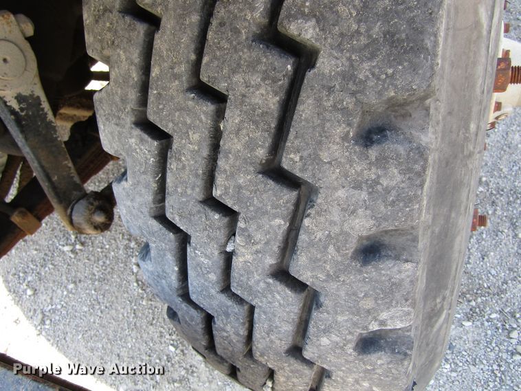 image for item GC9752 1977 International  semi truck with equipment trailer