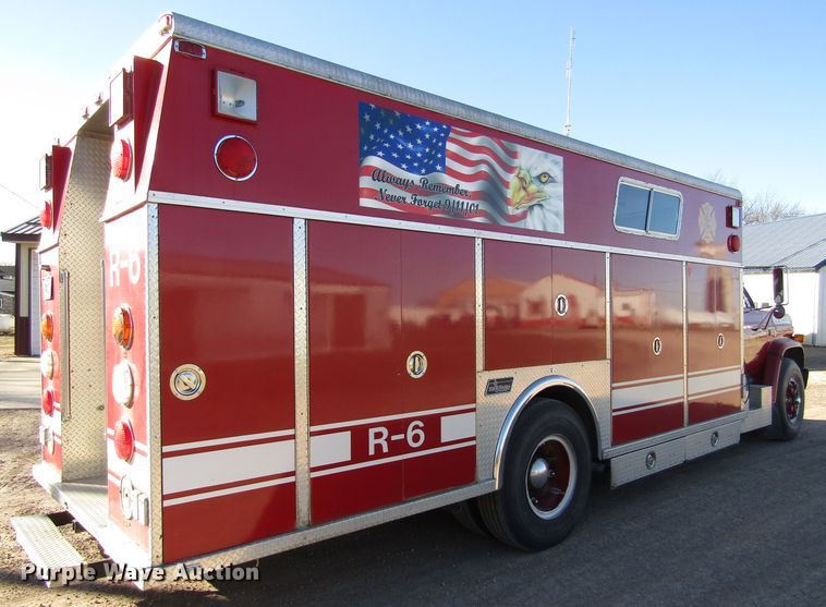 image for item GC9771 1983 GMC C6500  rescue truck