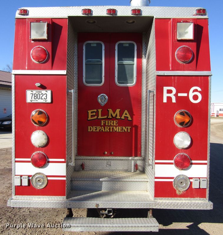 image for item GC9771 1983 GMC C6500  rescue truck