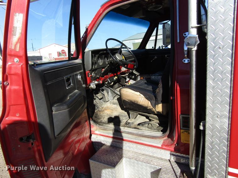 image for item GC9771 1983 GMC C6500  rescue truck