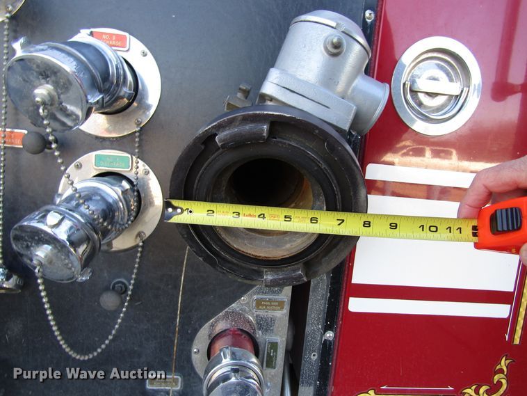 image for item GC9773 1986 Pierce 6V92T  pumper fire truck