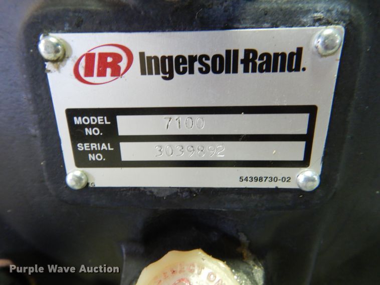 image for item HU9914 Ingersoll Rand T30  air compressor