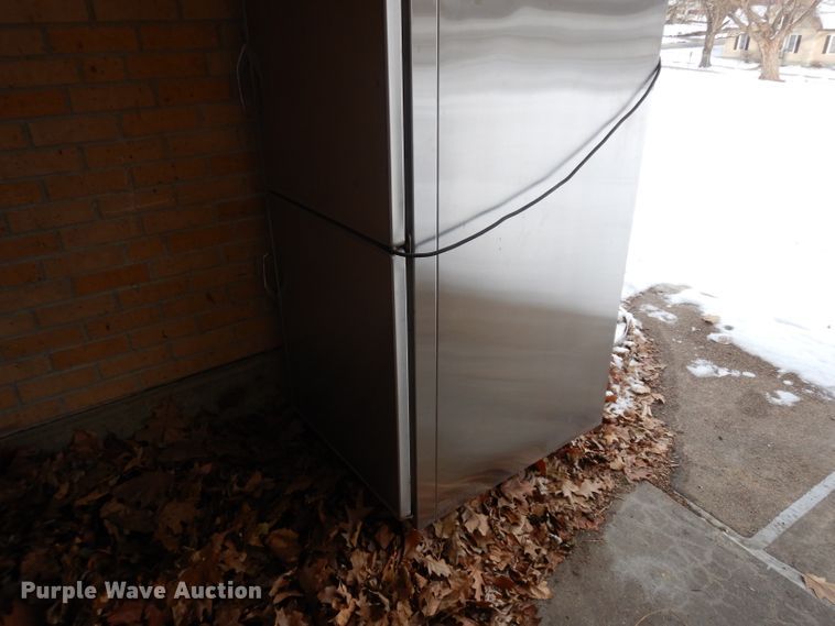 image for item HU9962 Koch M1 stainless steel refrigerator