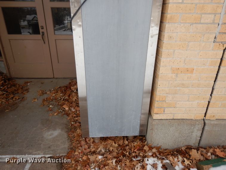 image for item HU9962 Koch M1 stainless steel refrigerator