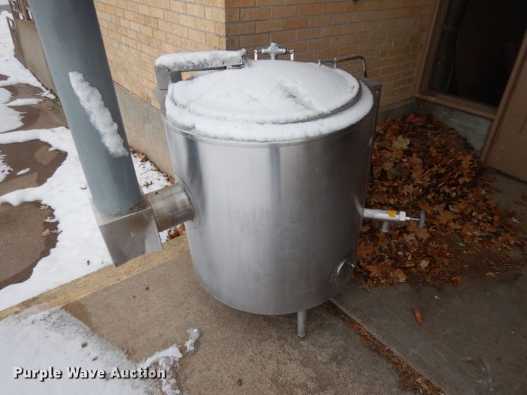 image for item HU9963 Groen AH/1E-40 stainless steel kettle cooker