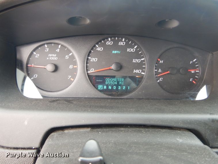 image for item HV9560 2008 Chevrolet Impala Police