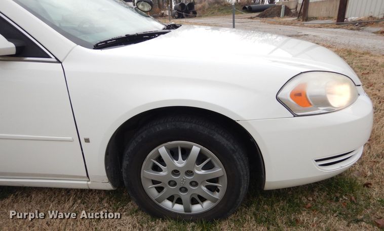 image for item HV9560 2008 Chevrolet Impala Police