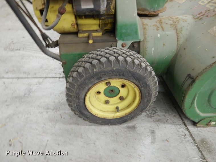 image for item HV9566 (2) John Deere 826 snow blowers
