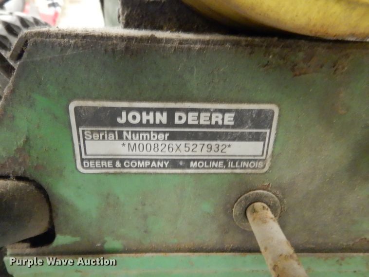 image for item HV9566 (2) John Deere 826 snow blowers