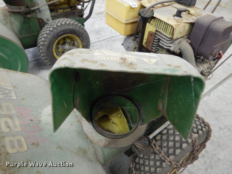 image for item HV9566 (2) John Deere 826 snow blowers