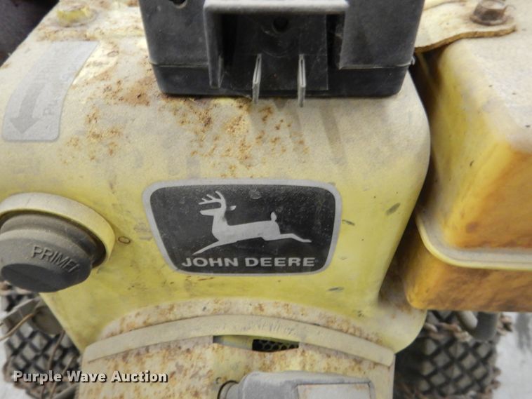 image for item HV9566 (2) John Deere 826 snow blowers