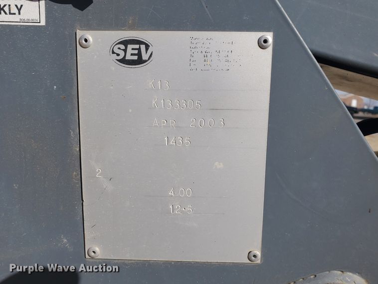 image for item HW9521 2003 Bil-Jax XLB4319  Workforce boom lift