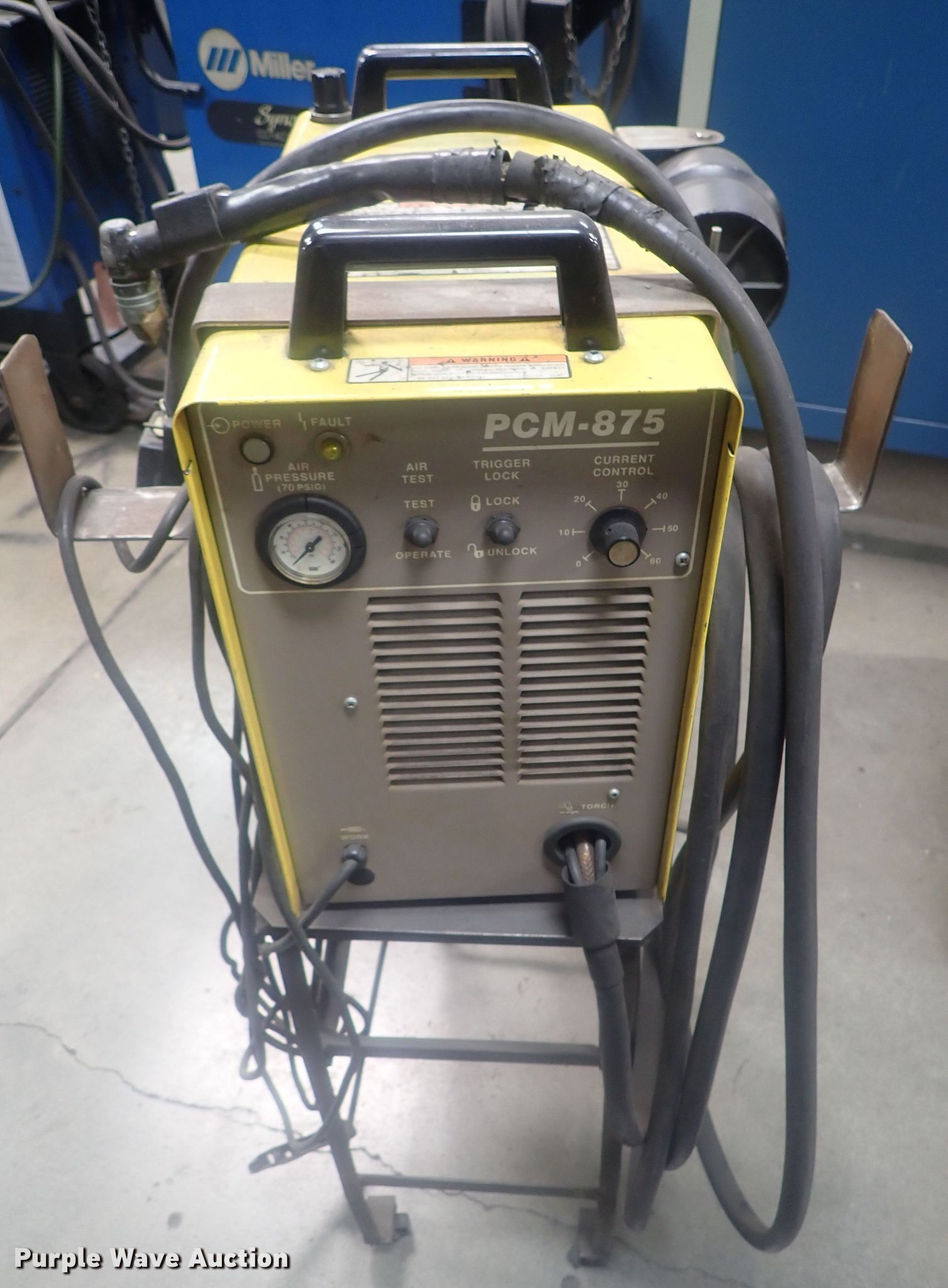 Esab PCM875 plasma cutter in Newton, KS Item EV9844 sold