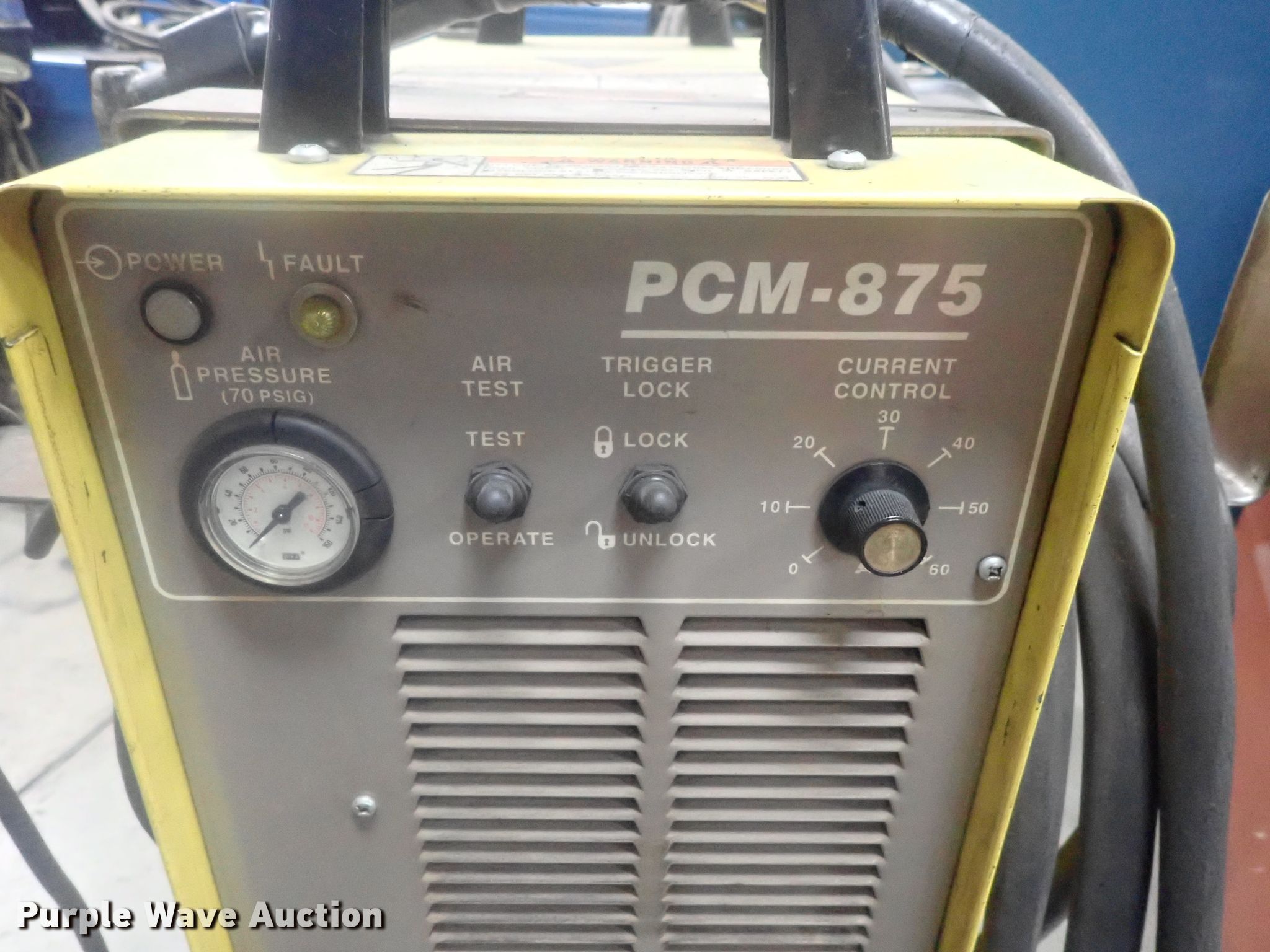 Esab PCM875 plasma cutter in Newton, KS Item EV9844 sold