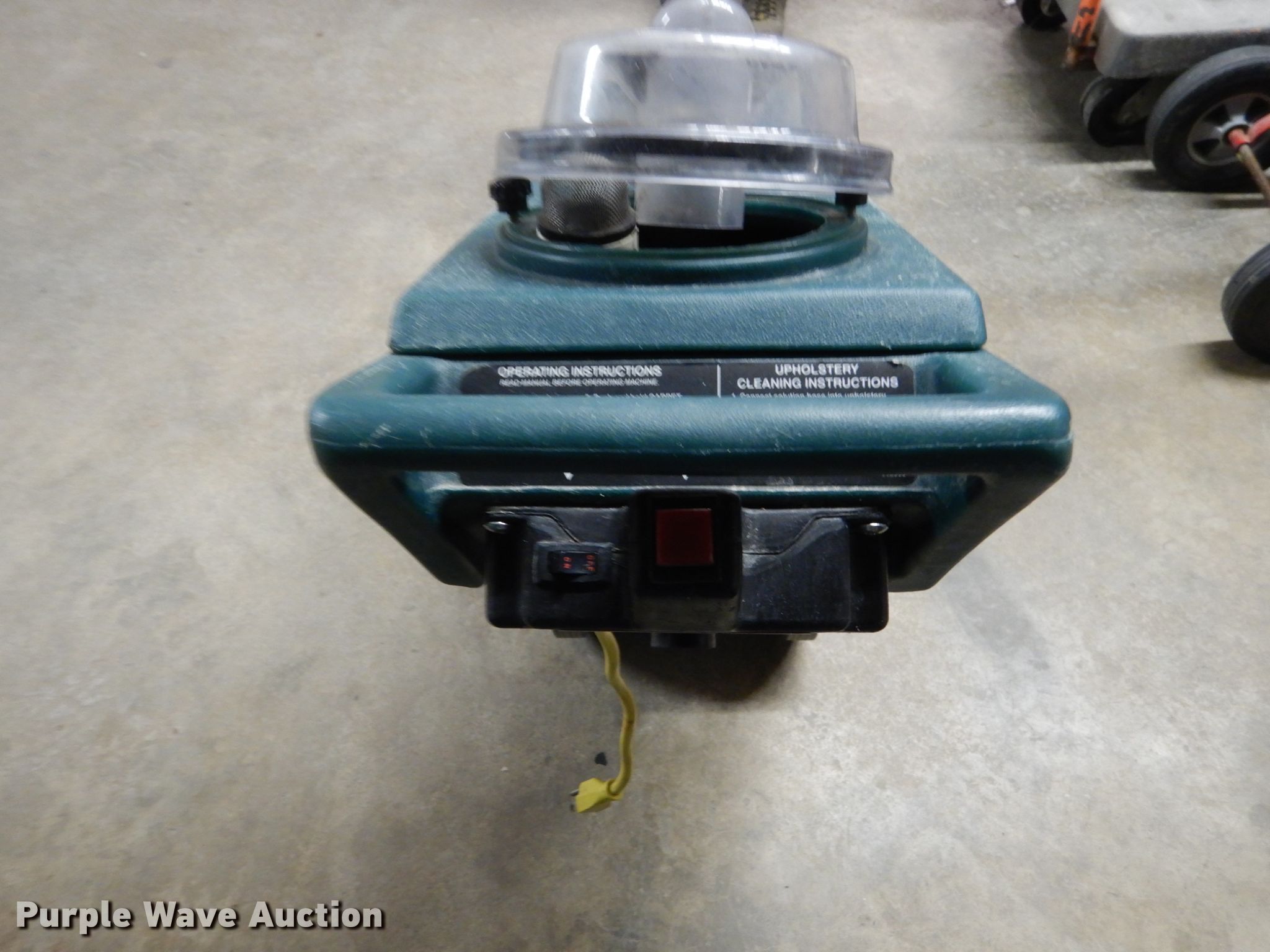 (4) Nobles Power Eagle carpet cleaners in Ottumwa, IA Item HU9908