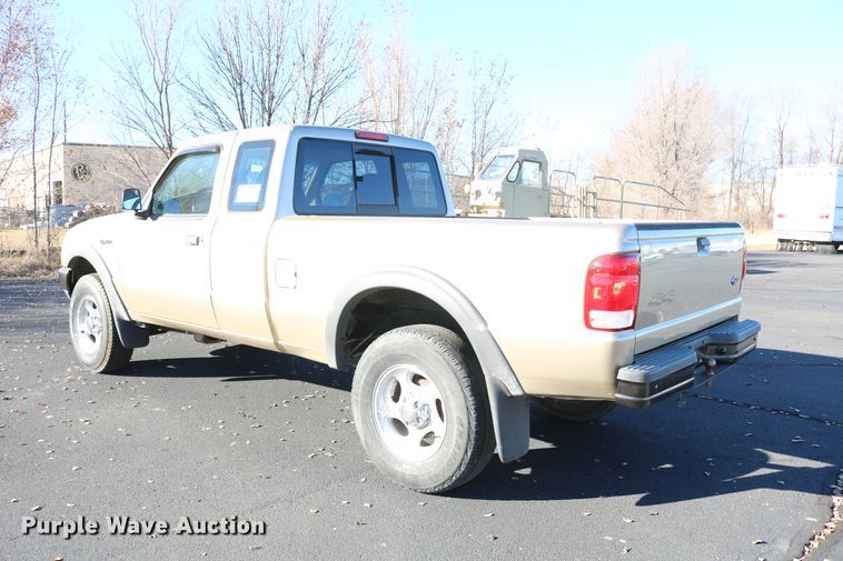 image for item DE1862 2000 Ford Ranger  SuperCab pickup truck