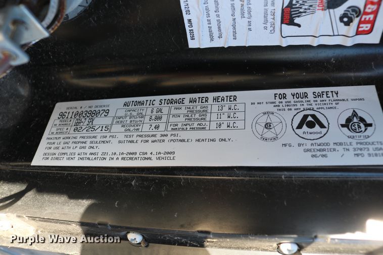 image for item DE1863 2014 Dutchmen Aspen Trail  camper