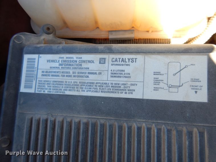 image for item DH3389 2005 Chevrolet Silverado 1500  Ext. Cab pickup truck