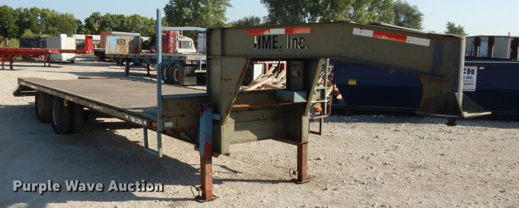 image for item DI7619 1999 HME equipment trailer