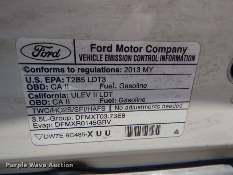 image for item DI8077 2013 Ford Explorer Limited  SUV