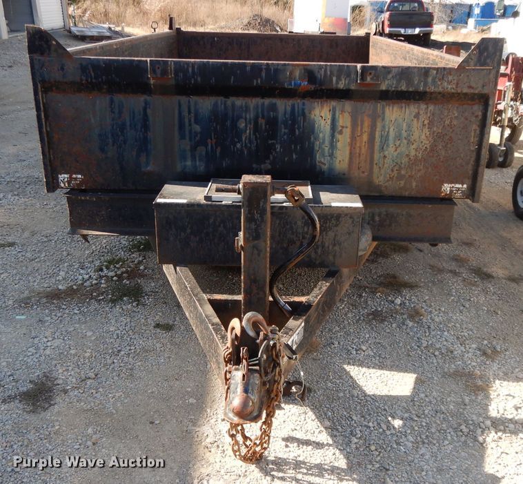 image for item DI8128 2004 H&H dump trailer
