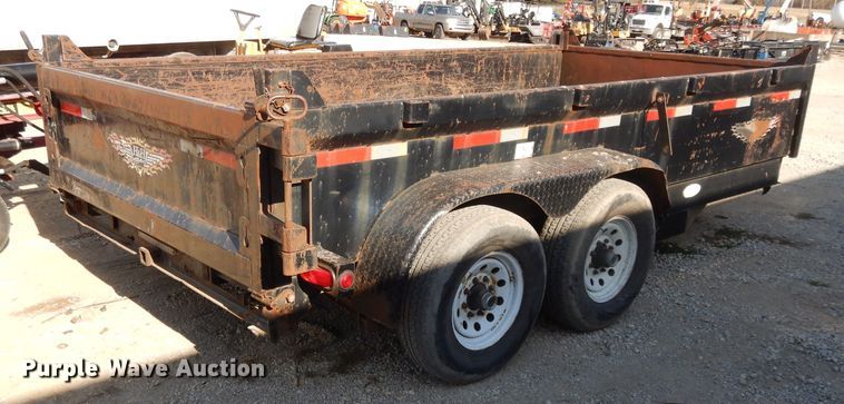 image for item DI8128 2004 H&H dump trailer
